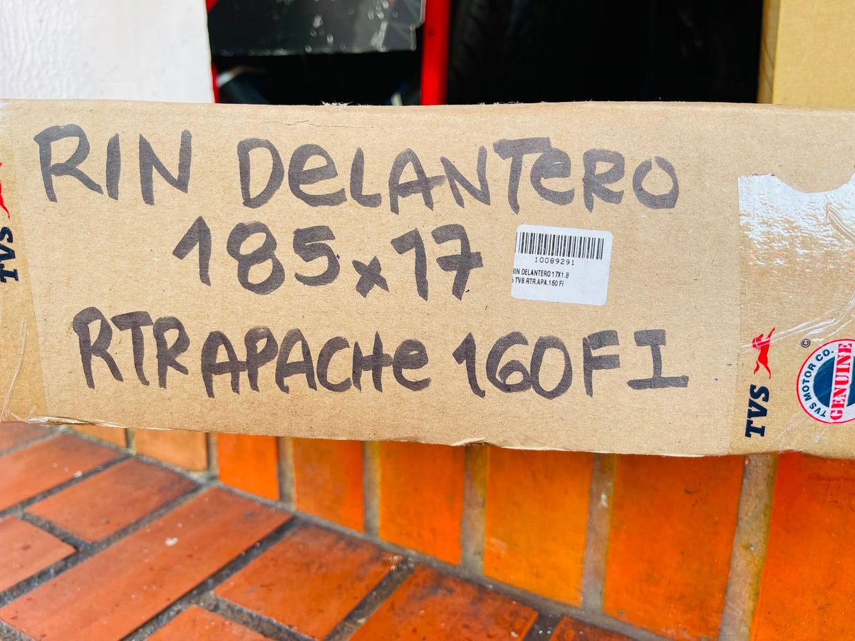 Rin Delantero de Aspas TVS Raider 125 (1.85 x 17) - Negro (Original TVS)