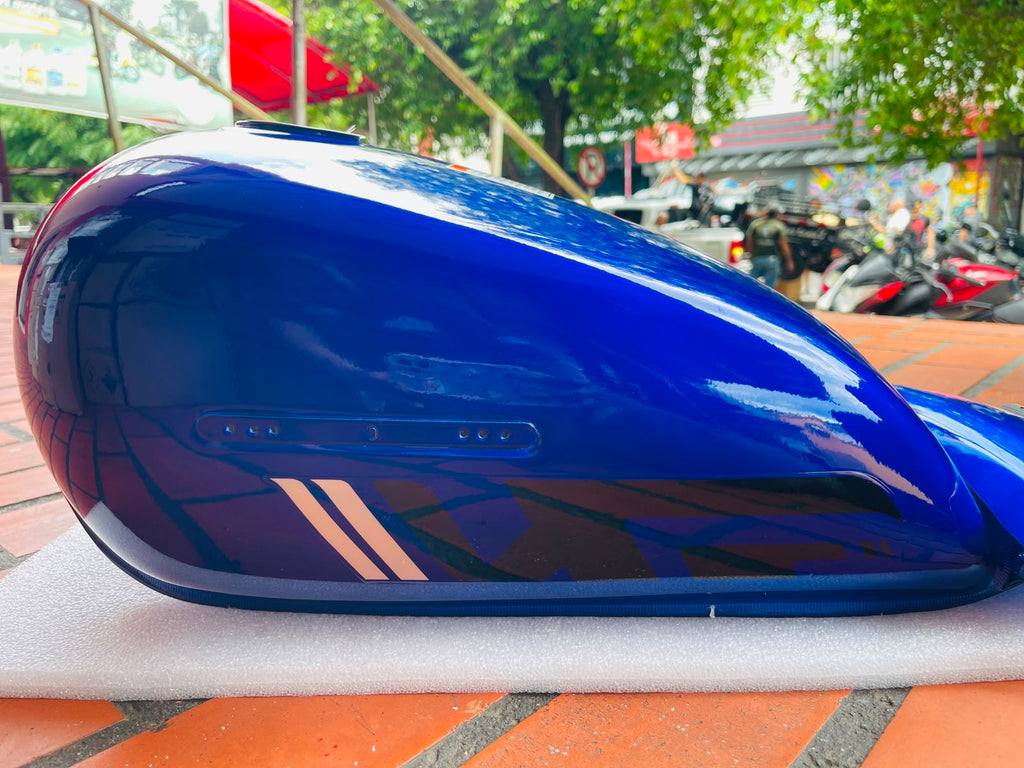 Tanque de Gasolina Suzuki GN 125 F - Azul (Con Calcomanías)