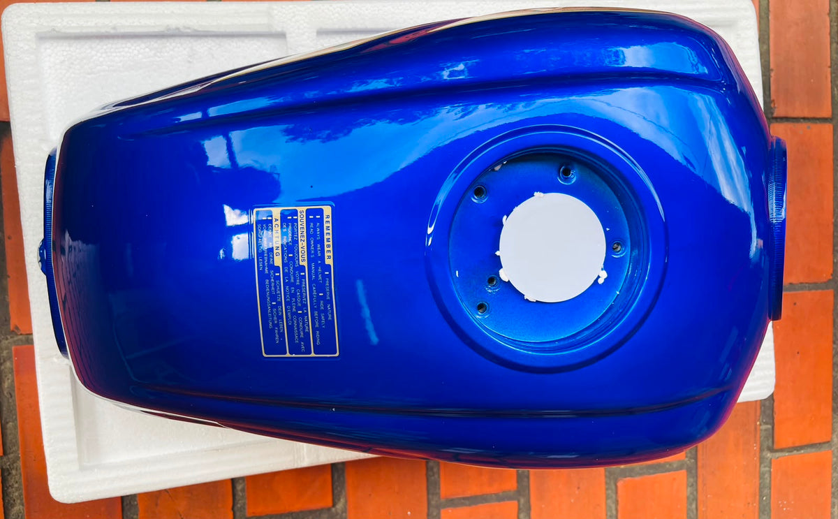Tanque de Gasolina Bera Socialista 150 - Azul (Con Calcomanías)
