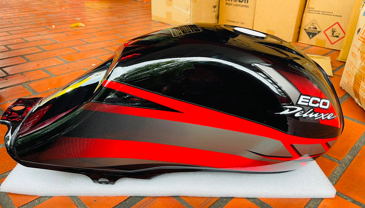 Tanque de Gasolina Hero Eco Deluxe - Negro / Rojo (Ref. TAGA76501NCR)