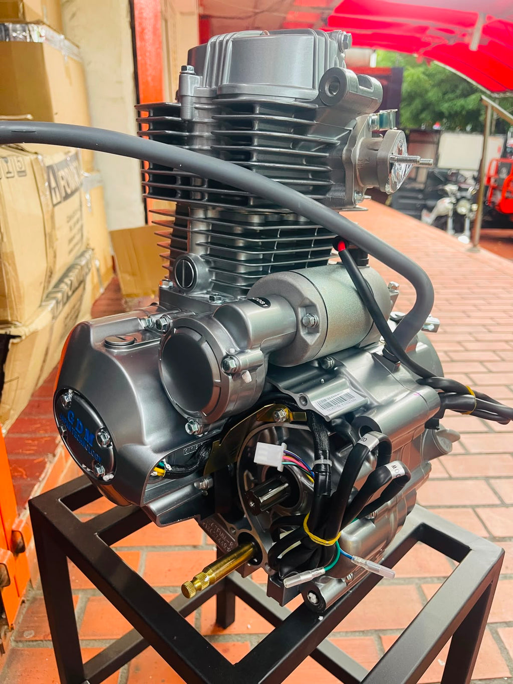 Motor Completo 250cc para Moto Carguero / Motocarro (Ayco, AKT, Zongshen)