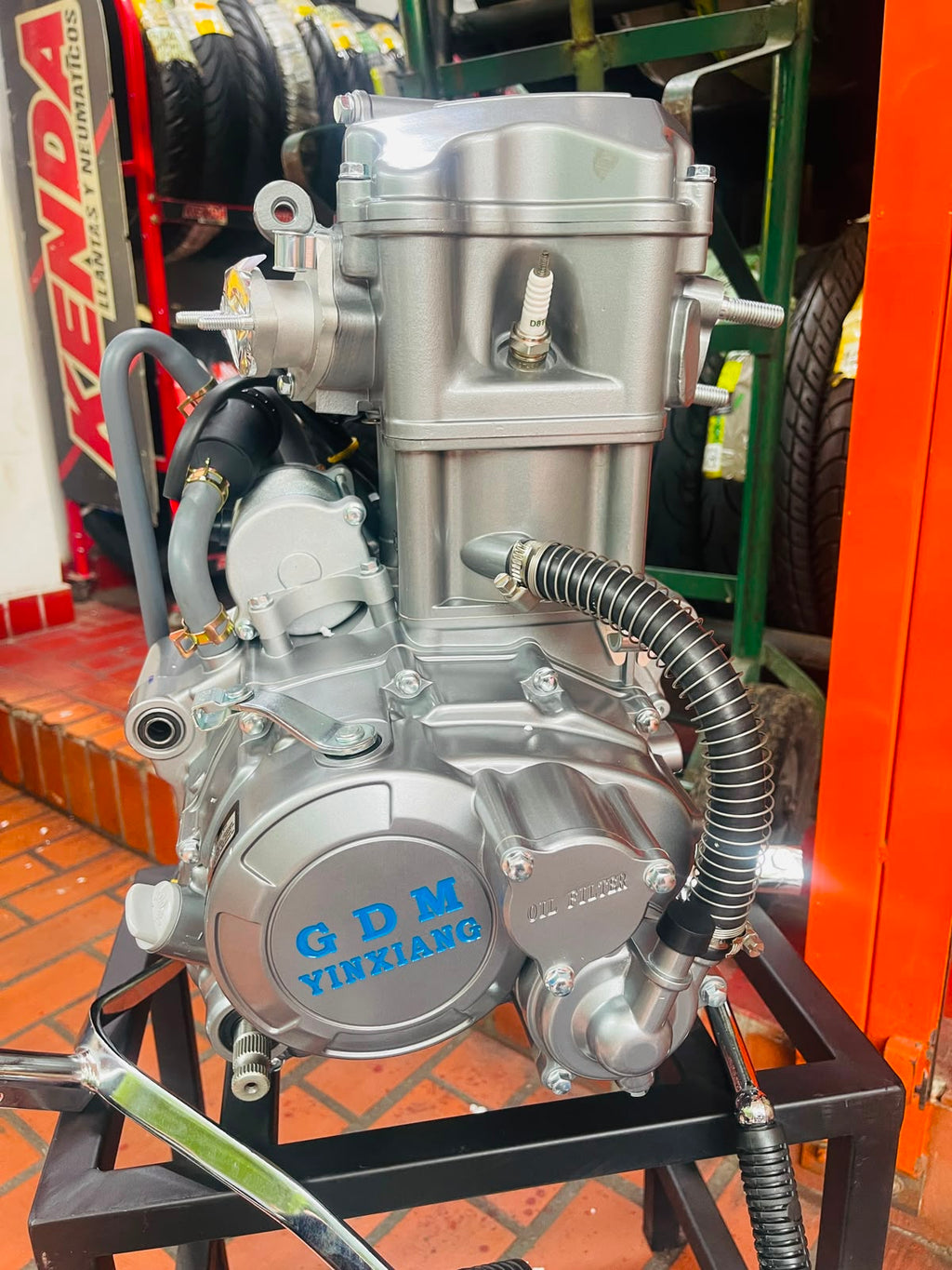 Motor Completo 250cc Refrigerado por Agua para Motocarro / Carguero (Marca GDM Yinxiang)