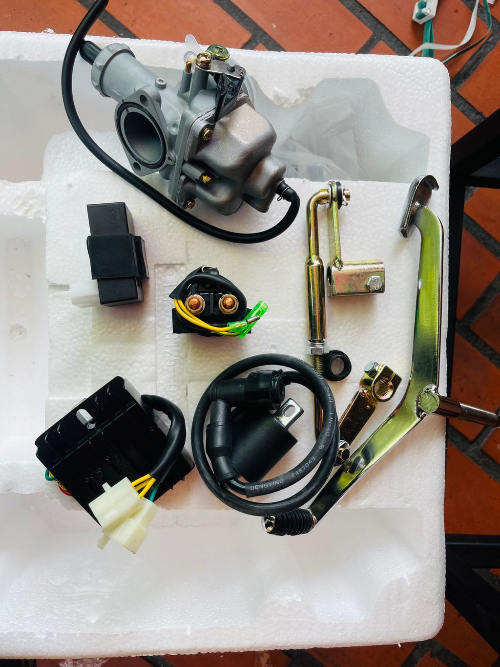 Motor Completo 250cc Refrigerado por Agua para Motocarro / Carguero (Marca MCL)