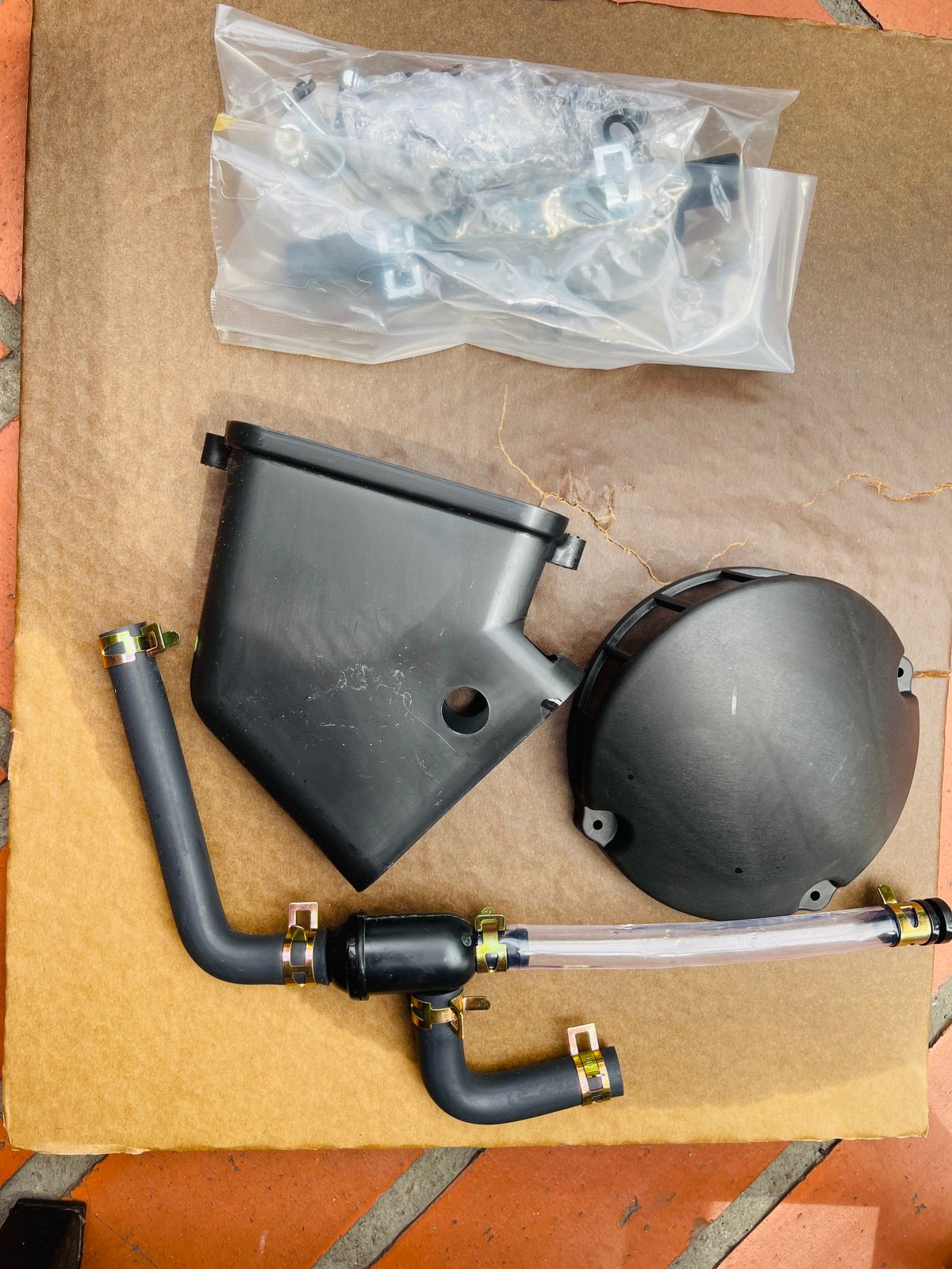 Motor Completo Original AKT 3W 200 (Refrigeración Forzada por Aire / Ventilador)