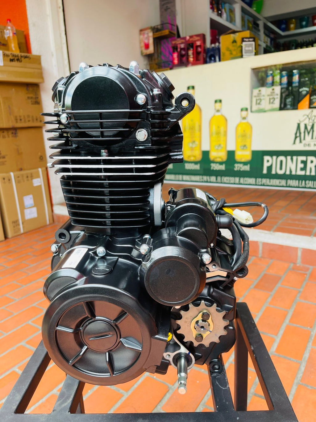 Motor Completo Original AKT 200 (TT 200 / TTR 200)