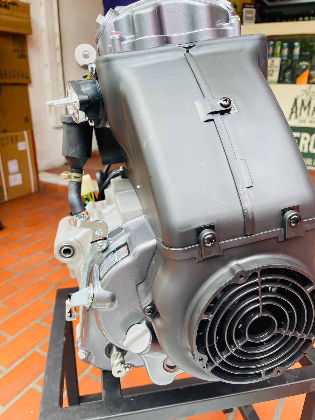 Kit de Motor Completo 200cc Refrigeración Forzada (Aire/Ventilador) para Carguero Vaisand 200 (Marca GDM Racing)
