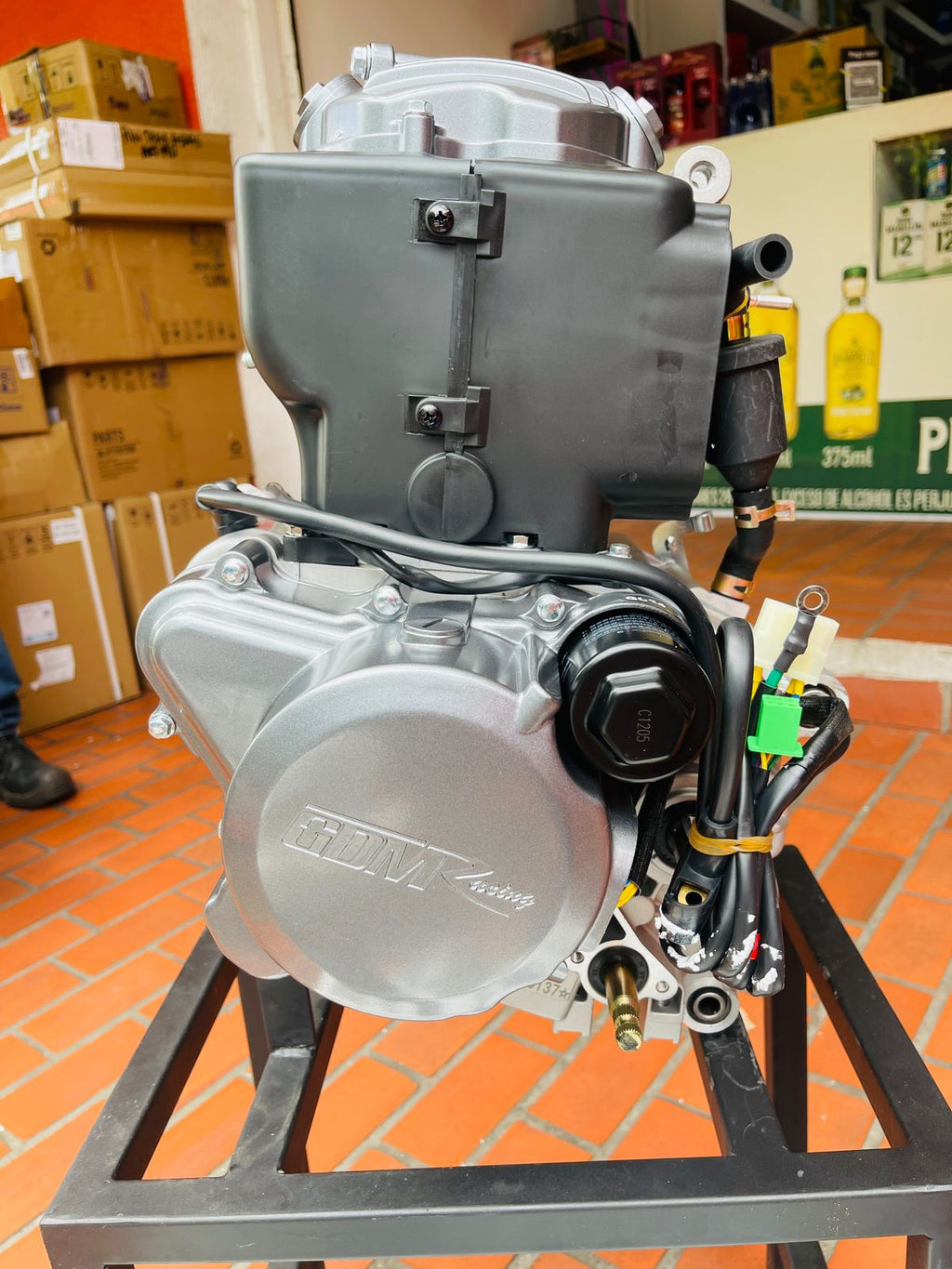 Kit de Motor Completo 200cc Refrigeración Forzada (Aire/Ventilador) para Carguero Vaisand 200 (Marca GDM Racing)