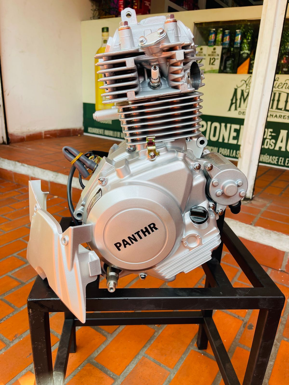 Motor Completo 125cc Tipo Libero 125 / YBR 125 (Marca Panther)