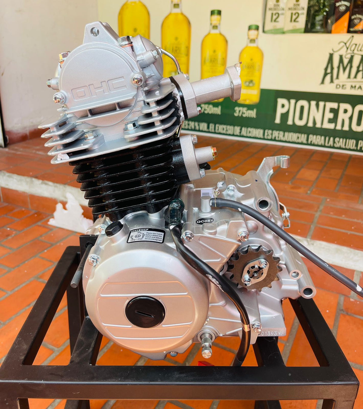 Motor Completo 100cc Tipo Bajaj Boxer CT 100 (Marca Panther)