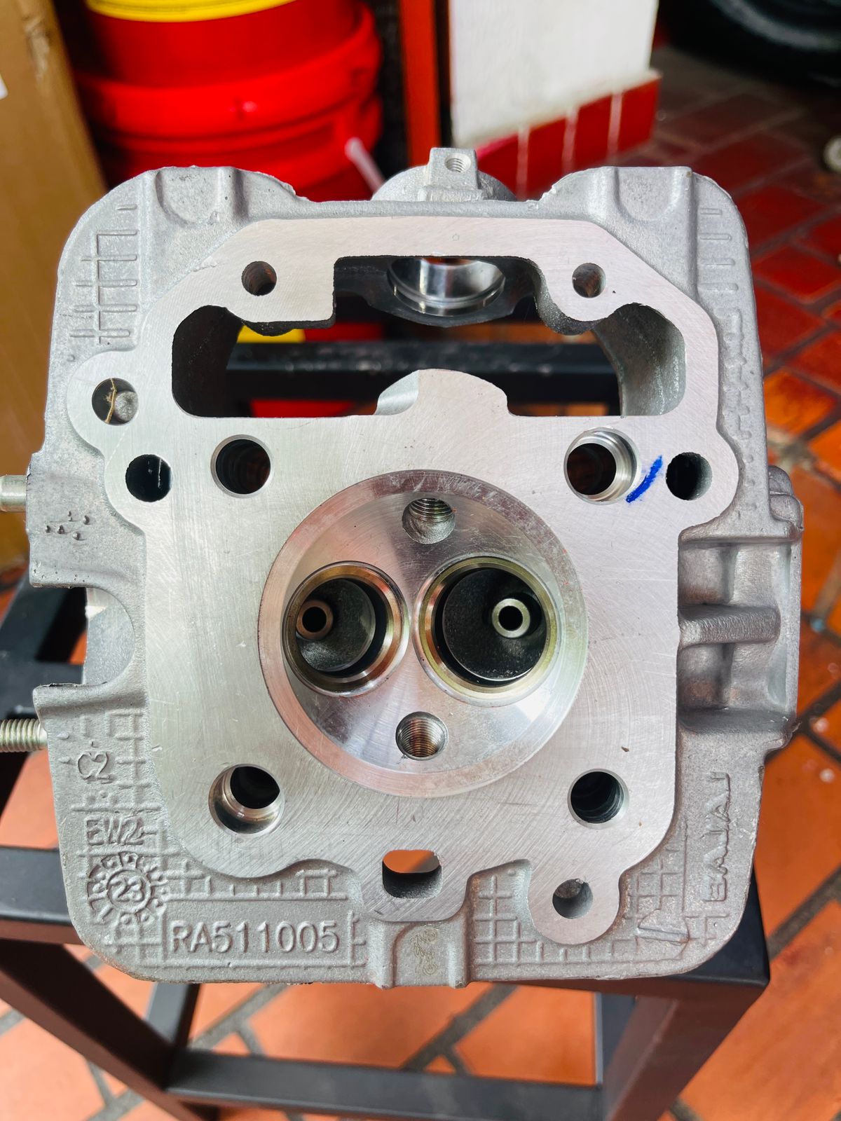 Culata de Motor para Motocarro Bajaj RE Torito 205 / 3W 4T