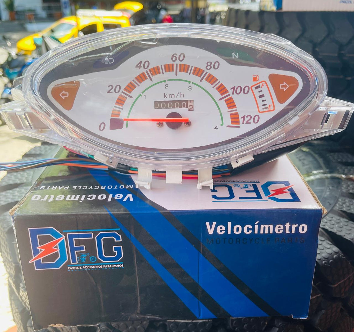Velocímetro Análogo Completo Tipo Original para Honda C100 Biz / BIZ 100