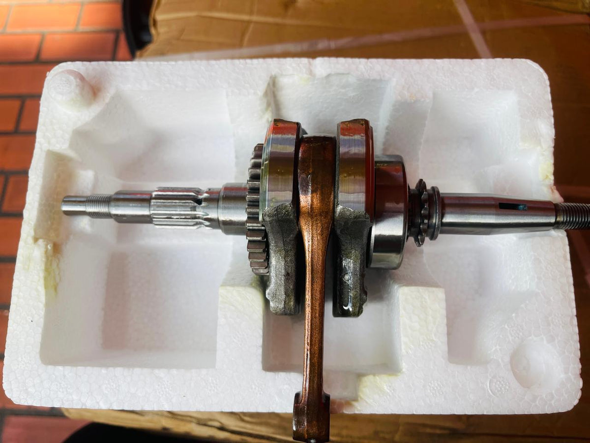 Cigüeñal Completo con Biela y Piñón de Distribución Tipo Original para Yamaha Crypton 110 / T110