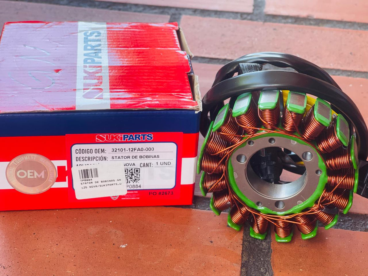 Stator de Bobinas / Embobinado Tipo Original para Suzuki GN 125 NOVA / GS 125