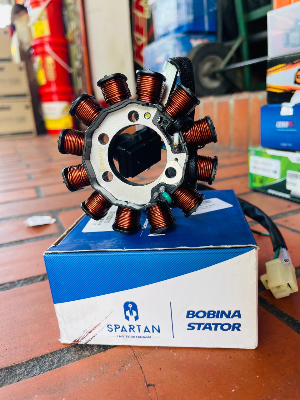STATOR DE BOBINAS / EMBOBINADO TIPO ORIGINAL SPARTAN PARA HONDA CB 110 / DIO 110