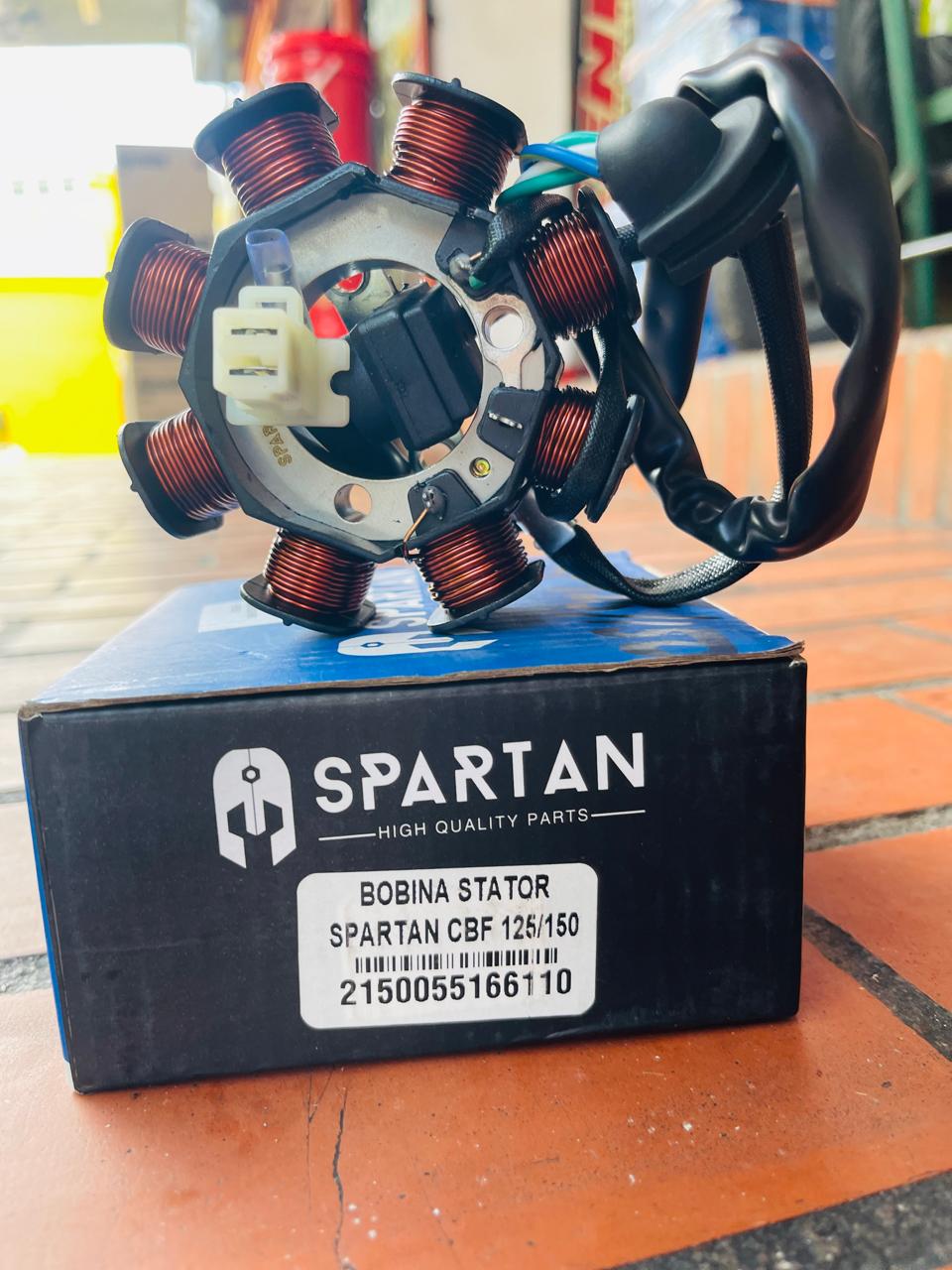 STATOR DE BOBINAS / EMBOBINADO TIPO ORIGINAL SPARTAN PARA HONDA CBF 125 / CBF 150 / CB 150 UNICORN