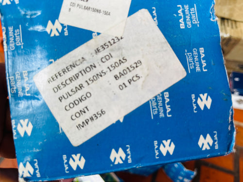 CDI / MÓDULO DE ENCENDIDO ORIGINAL BAJAJ PARA PULSAR 150 NS / PULSAR 150 AS