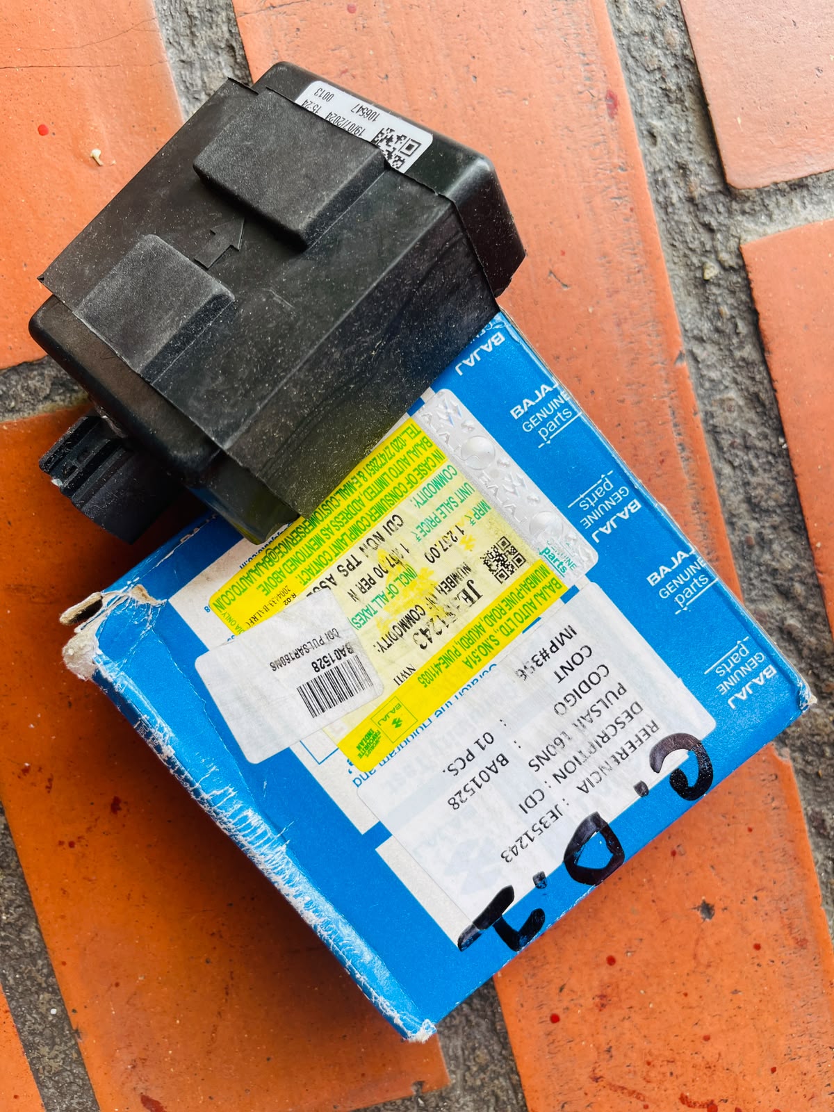 CDI / MÓDULO DE ENCENDIDO ORIGINAL BAJAJ PARA PULSAR 160 NS / PULSAR 160 NS TPS