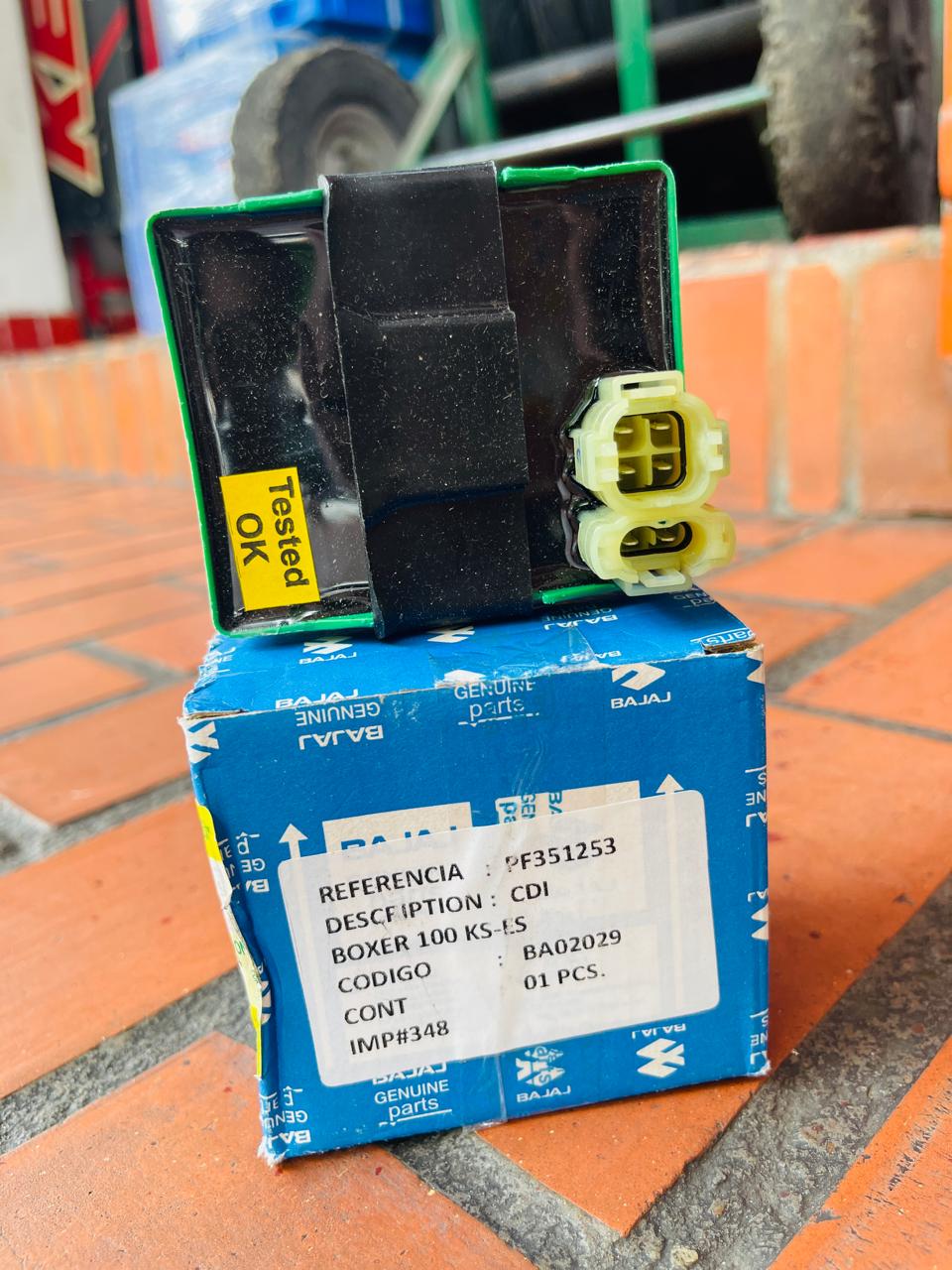 CDI / MÓDULO DE ENCENDIDO ORIGINAL BAJAJ PARA BOXER CT 100 KS / ES