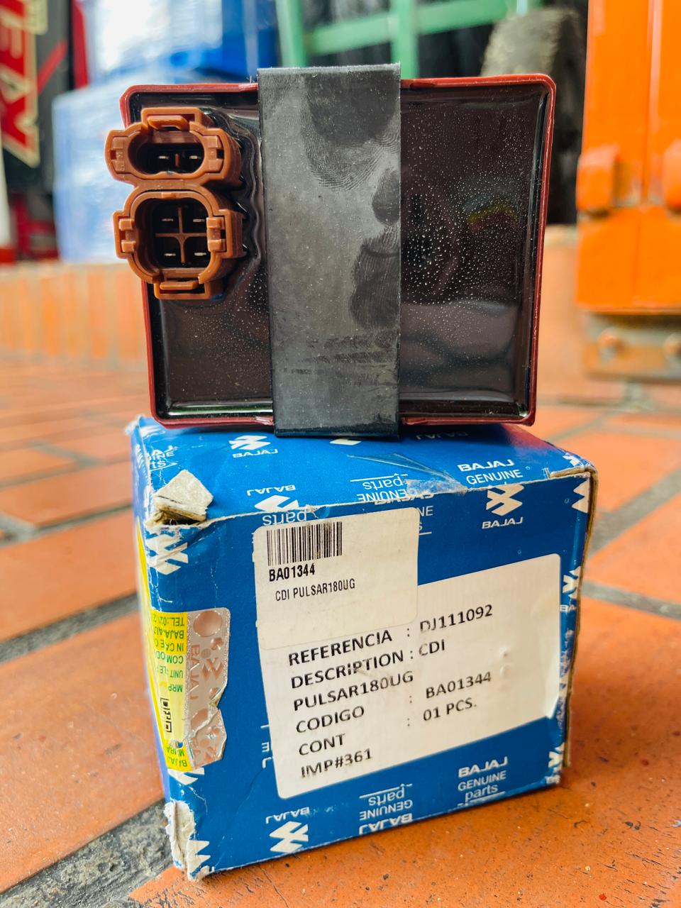CDI / MÓDULO DE ENCENDIDO ORIGINAL BAJAJ PARA PULSAR 180 UG / PULSAR 200 OIL COOLED