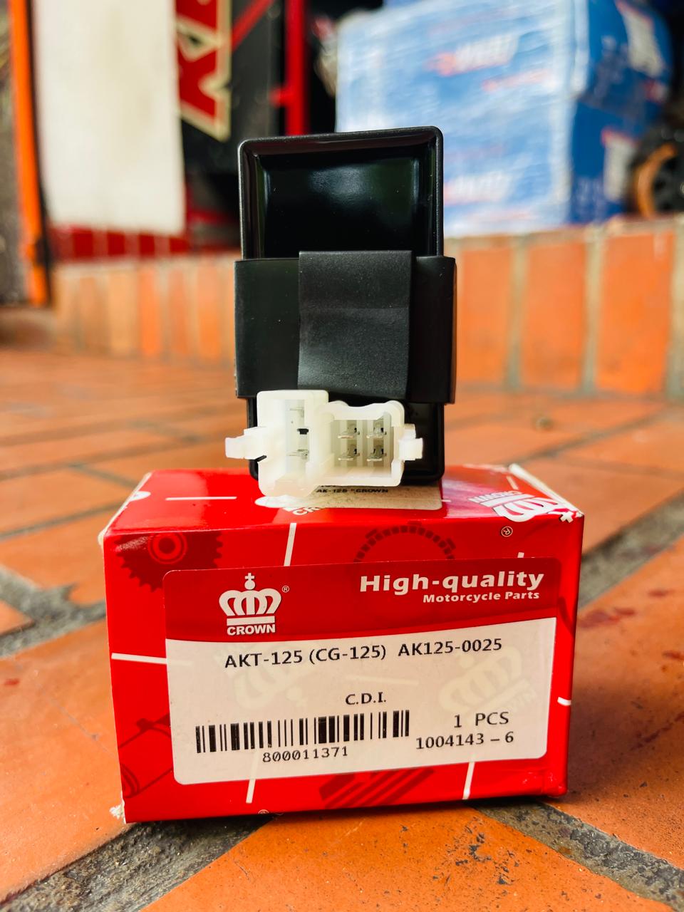 CDI DE ENCENDIDO ELECTRÓNICO CROWN PARA AKT NKD 125 / AKT 125 NKD / EVO 125 (CG-125)