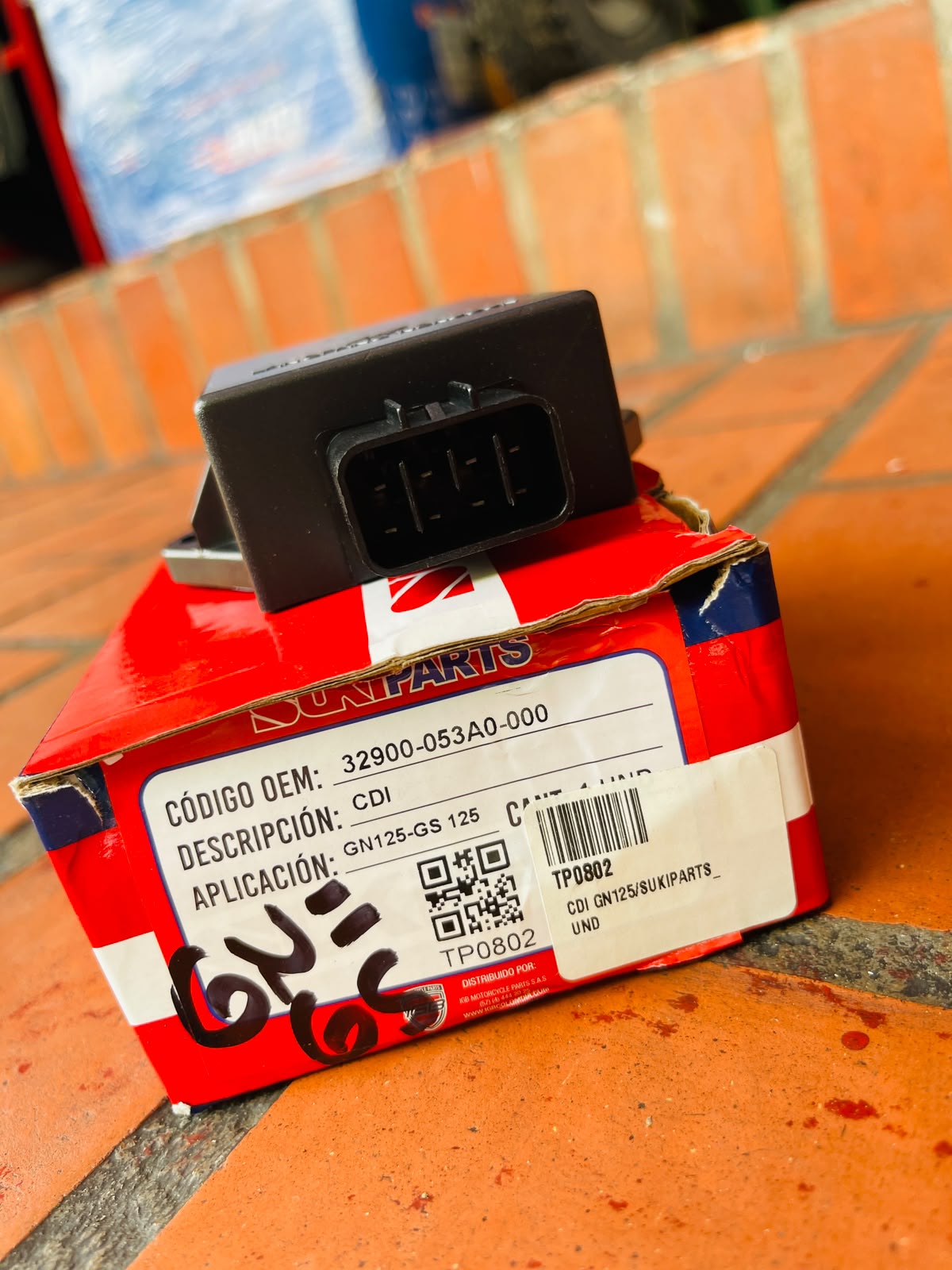 CDI DE ENCENDIDO ELECTRÓNICO SUKIPARTS PARA SUZUKI GN 125 / GS 125