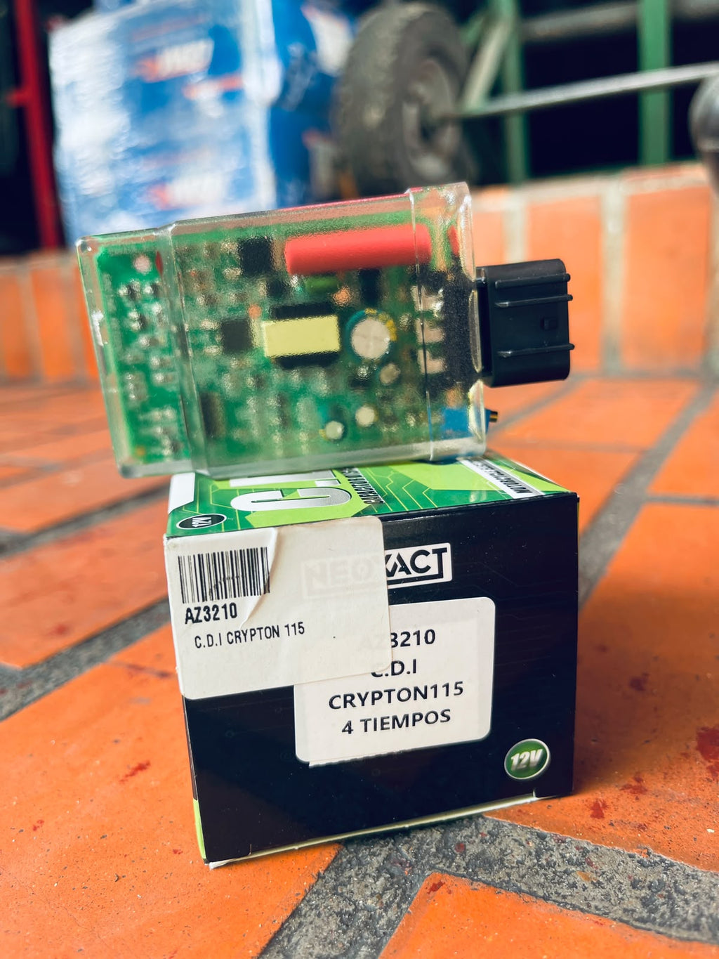CDI DE ENCENDIDO PROGRAMABLE / RACING AZ3210 PARA YAMAHA CRYPTON 115 (4 TIEMPOS)