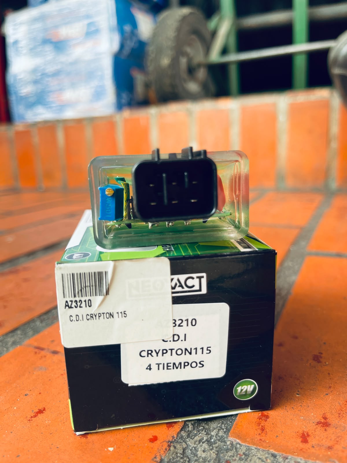 CDI DE ENCENDIDO PROGRAMABLE / RACING AZ3210 PARA YAMAHA CRYPTON 115 (4 TIEMPOS)