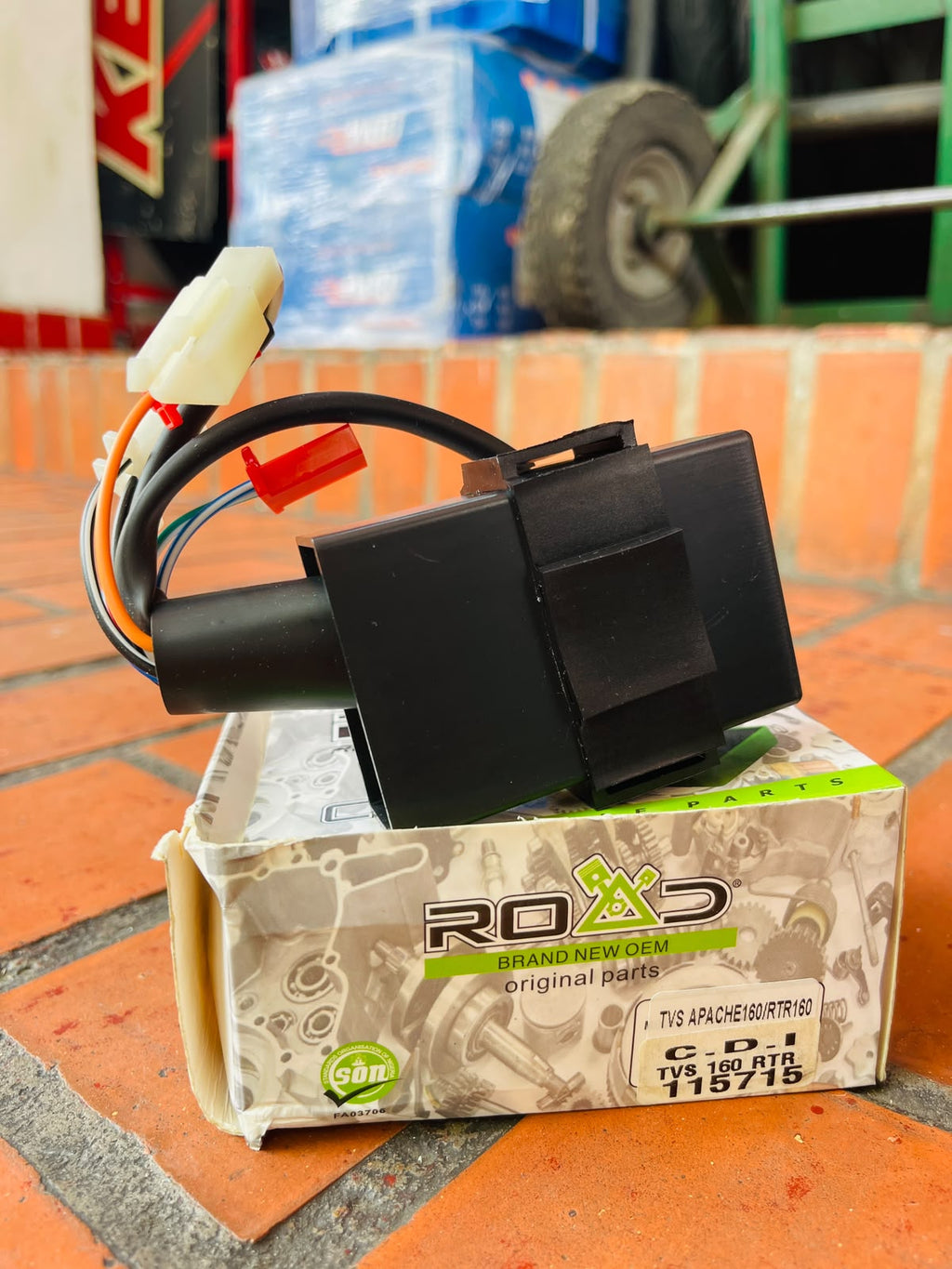 CDI DE ENCENDIDO ELECTRÓNICO ROAD PARA TVS APACHE RTR 160