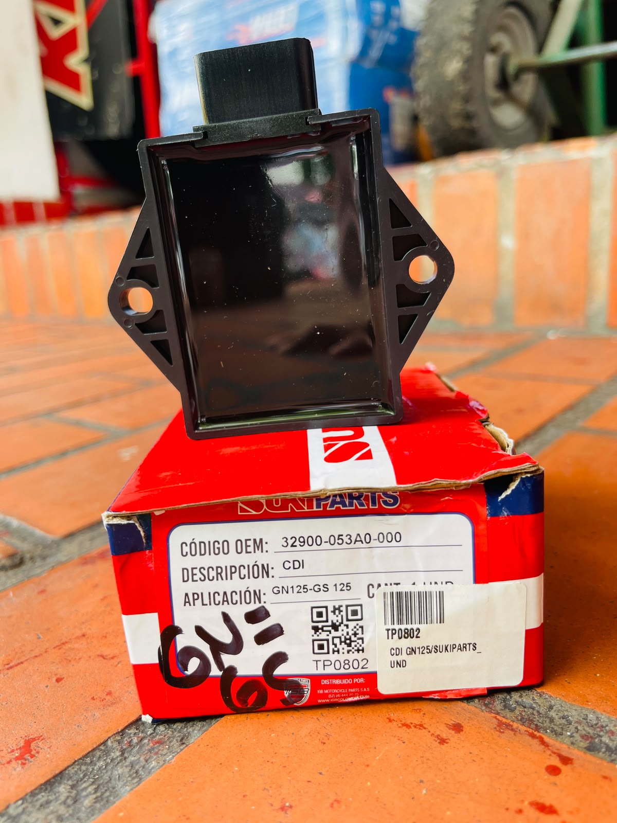 CDI DE ENCENDIDO ELECTRÓNICO SUKIPARTS PARA SUZUKI GN 125 / GS 125